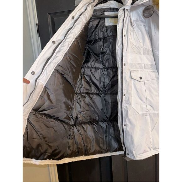 Juniors' madden girl Faux-Fur Hood Long Parka - Picture 6 of 10